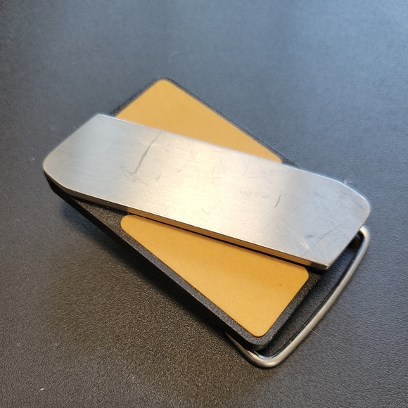 VINTAGE GERBER TOUCHE BELT BUCKLE COMPLETE - Picture 7 of 7